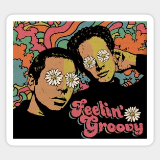 feeling groovy Sticker